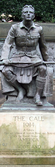 Scottish American war memorial, Edinburgh © War Memorials Trust