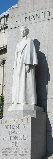 Edith Cavell war memorial, London © War Memorials Trust