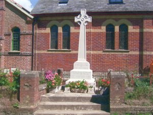 Whitwell war memorial &copy; Niton and Whitwell Parish Council, 2005