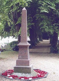 Methwold war memorial before work © Methwold Parish Council, 2014