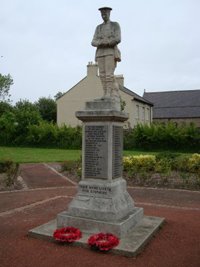 Cowpen war memorial before work &copy; M Coyle 2009