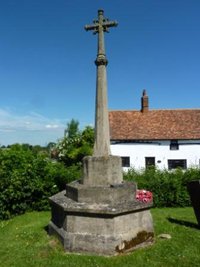 Granborough war memorial before grant works © Granborough Parish Council, 2010