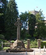 Waddington war memorial cross © M. Charlton, 2010
