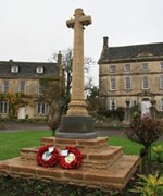 Biddestone war memorial after work © Biddestone and Slaughterford Parish Council, 2008