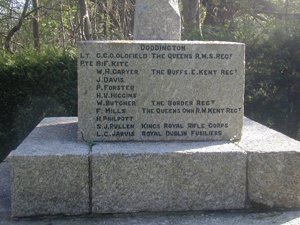 Doddington & Newnham war memorial &Acirc;&copy; Doddington PC 2007
