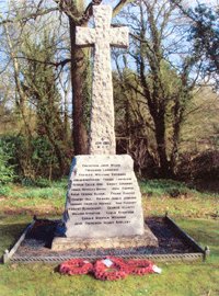 Ecchinswell cross after © ES&BG PC, 2009