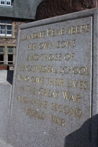 Llandaff war memorial © Cardiff Council, 2014
