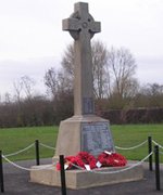 Calow war memorial © Calow PC, 2009