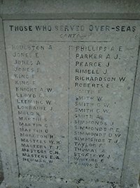 Severn Stoke war memorial before works ©Severn Stoke and Croome D'Abitot Parish Council 2014   