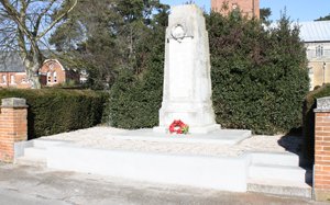 Grundisburgh war memorial after grant work © Grundisburgh & Culpho Parish Council, 2010