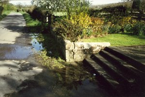 Graffham war memorial before work © Graffham Parish Council 2006