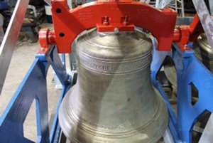 All Hallows Church bells war memorial after cleaning and repair work &copy; All Hallows Church, 2015