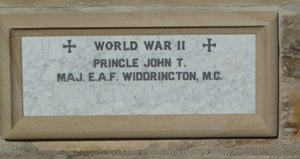 The new World War II plaque © Newton on the Moor and Swarland Parish Council, 2011