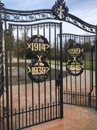 Helensburgh war memorial after work © War Memorials Trust, 2018