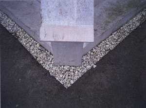 New indented stone repair © Test Valley Borough Council, 2011