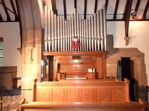Little Bollington war memorial organ &copy; H Girardier, 2013