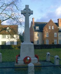East Harling war memorial after work © Harling Parish Council 2003
