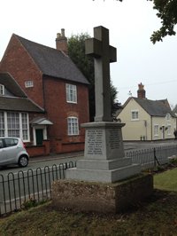 Alrewas war memorial after grant works &copy; Alrewas Parish Council 2014