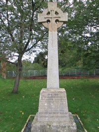 Church Langton war memorial © Church Langton PC, 2013