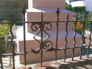  Whitwell war memorial before work &copy; Niton and Whitwell Parish Council, 2005