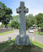 Baldernock war memorial after work ©East Dunbartonshire Council, 2018