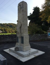WM911 Walford soldier &copy; Walford Parish Council, 2015