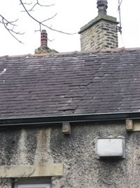 The roof before grant works &copy; Mark Allum, 2011