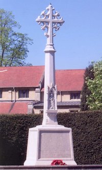 Bishopthorpe war memorial © St Andrew's Church PCC, 2007