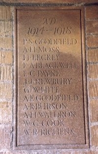 Crudwell war memorial © WMT, 2006