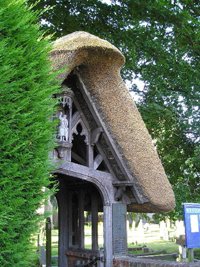 Weston war memorial lychgate &copy; Weston Parish Council, 2012