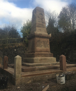 Alsagers Bank war memorial obelisk cAudley Rural PC, 2016