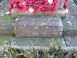 Hartfield war memorial before grant works © Hartfield Parish Council 2013  