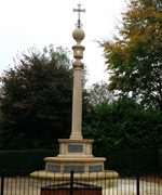 Irthlingborough war memorial cross cIrthlingborough Town Council, 2017