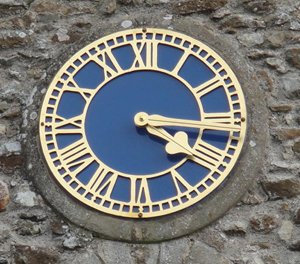 Clock after conservation and repair works &copy; St Mary the Virgin PCC, 2010