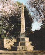 Kingskerswell memorial before work © Kingskerswell Parish Council, 2005