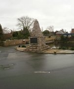 WM1719 Worth memorial cairn © John Stone, 2012
