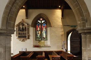 Offord DArcy war memorial window © E Howes, 2013