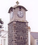 Rhosneigr clock tower © Paul Gasson, 2009