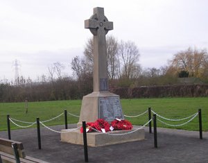 Calow war memorial © Calow PC, 2009