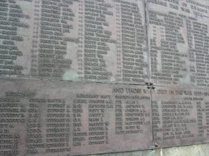 Inscriptions prior to conservation © George Wilson, 2011