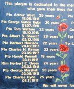 Fulstow war memorial © Fulstow Village Hall, 2005