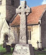 Cuddington war memorial after work © Cuddington PC, 2008