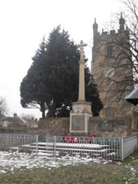 WM788 Sedgefield memorial cross © S J Erskine, 2012