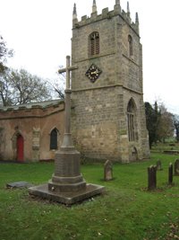 Whitgift memorial cross after repair © S Parry 2013