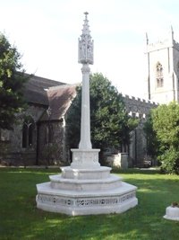 Halstead war memorial after work © Halstead Town Council, 2008