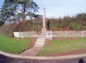 Staunton-on-Wye war memorial © Staunton-on-Wye Parish Council, 2005