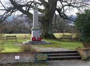 Graffham war memorial © M Bradbury 2010