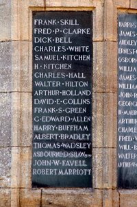 Swineshead war memorial © Swineshead Parish Council, 2010