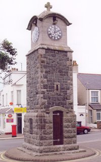 Rhosneigr clock tower &copy; Paul Gasson, 2009