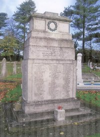 Snodland war memorial cenotaph © Snodland TC, 2008